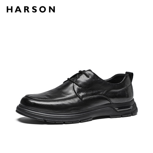 HARSON哈森男鞋真皮商务休闲鞋