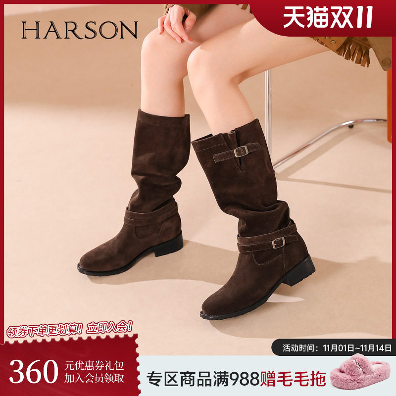 ����ɫţ�ʲ�� 35 ��ɭ/HARSON����ʿ���¡�25���¿����������Ͳʱװѥ���ݳ�ѥŮ