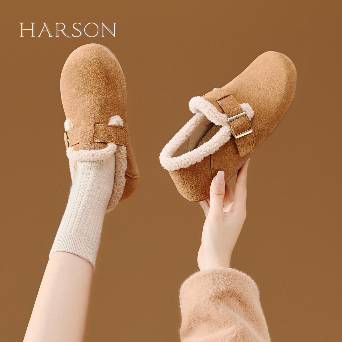 时尚哈森2024时尚休闲鞋