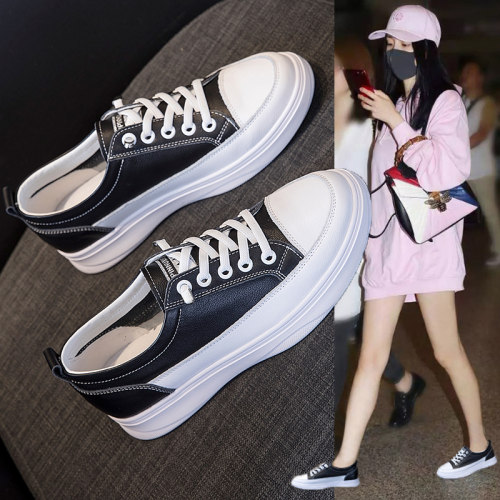 真皮小白鞋女大码女鞋41-43