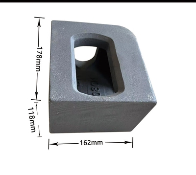 集装箱角件加固车箱角角座起吊角配件型号铸件固定吊头成套专用