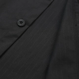 Униформа, черная летняя одежда, тонкий дышащий комбинезон, короткий рукав