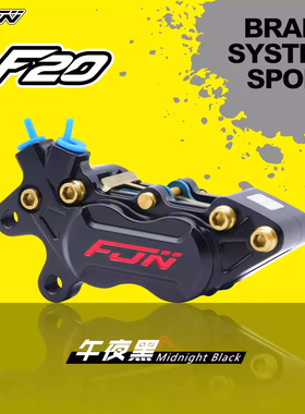 佛系车业FJN F20对四鲍鱼卡钳小牛电动车N1 MQI2 U+九号E劲战改装