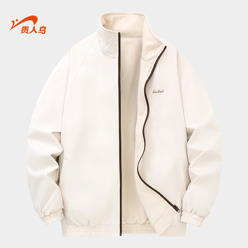 贵人鸟男士双面穿夹克外套