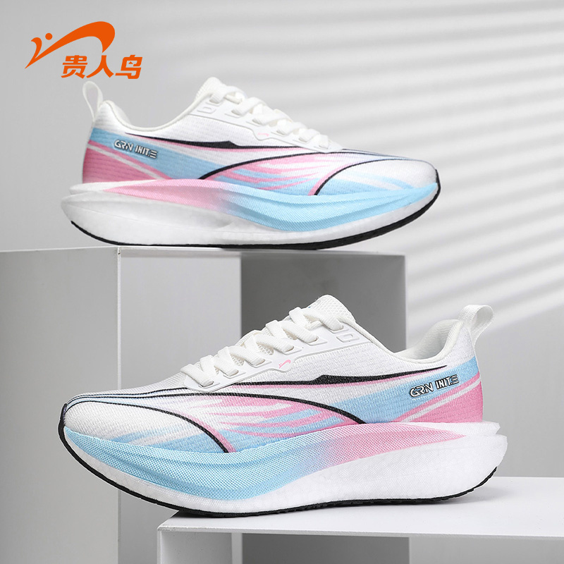 贵人鸟跑步鞋女款缓震回弹运动鞋