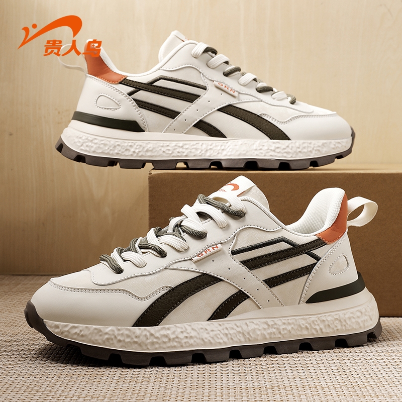 贵人鸟阿甘鞋子男2025新款男鞋冬季轻便软底减震休闲鞋男士运动鞋