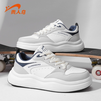 贵人鸟男鞋运动鞋低帮厚底板鞋男