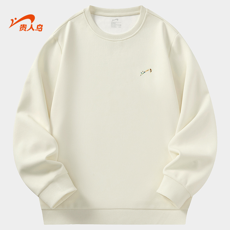 贵人鸟男士透气圆领卫衣