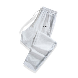 男式 子字母设计直筒宽松长裤 通勤百搭 系绳简约潮流裤 贵人鸟运动裤