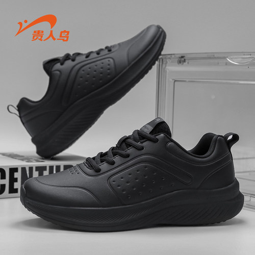 贵人鸟男鞋运动鞋黑色男士跑鞋
