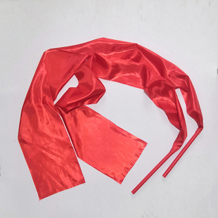 儿童红绸盛世鸿姿舞蹈彩绸腰鼓绸带秧歌红绸带扭秧歌彩带飘带带棒