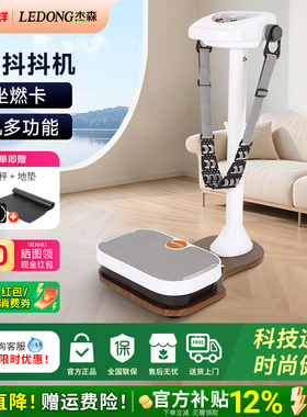 杰森多功能甩脂机家用腰带全身燃脂震动训练塑形健身器材JS309