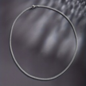 旭平欧美ins粗链条素链项链男女同款 个性 潮