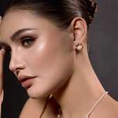 时尚 生肖蛇仿珍珠耳钉法式 气质小众设计高级感耳饰 蛇抱蛋 旭平