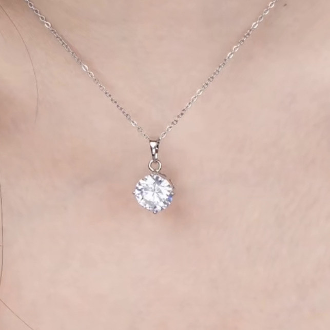 艳艳人鱼之泪单石项链女时尚精致气质小巧设计链条随机,饰品/流行首饰/时尚饰品新,项链,淘宝优惠券,粉丝福利购,淘宝优惠卷