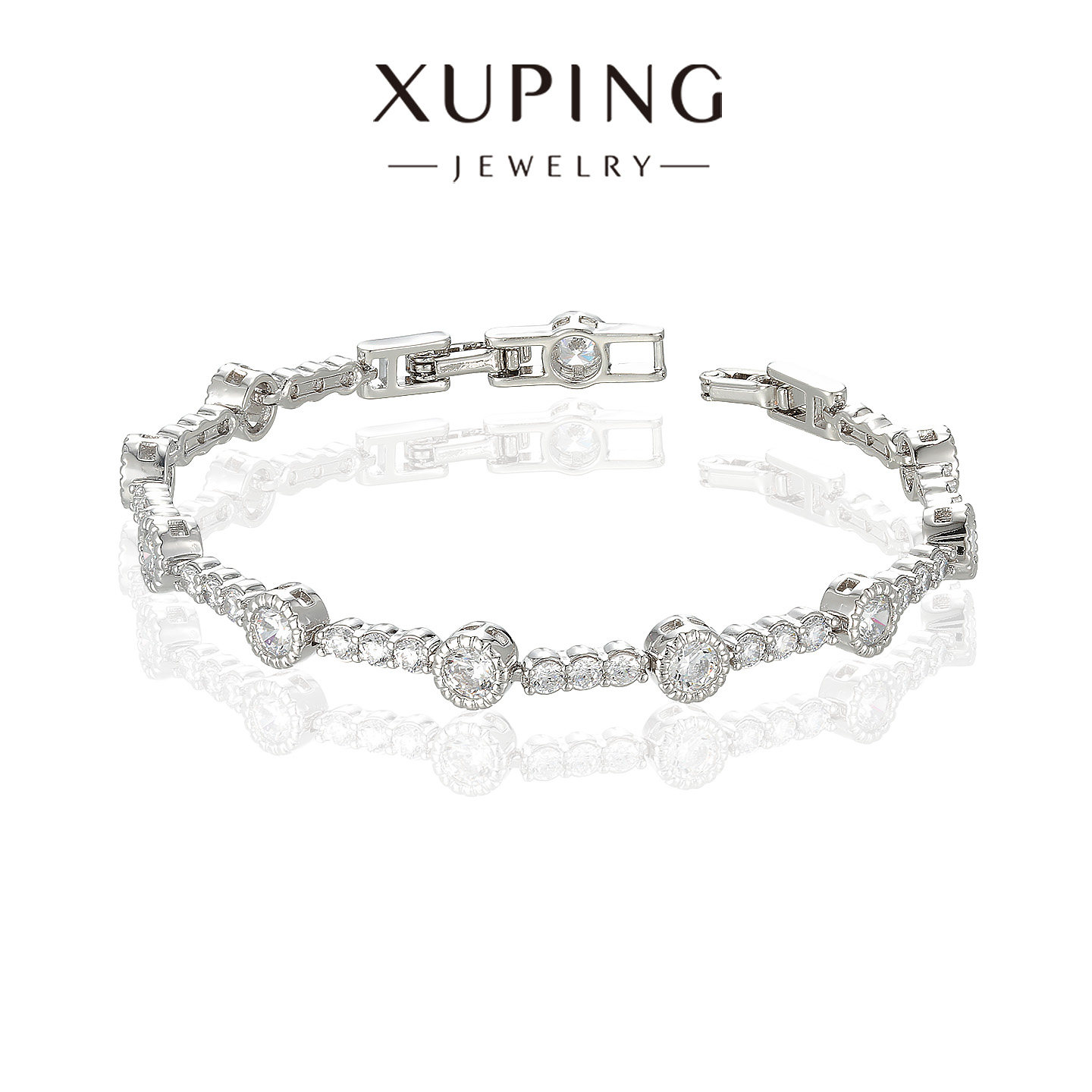 旭平【光之涟漪】几何圆形细款手链时尚精致简约易搭通勤风手饰