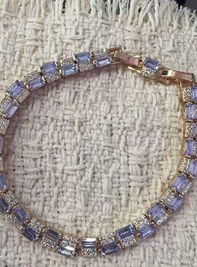 楠楠轻奢方形设计感简约气质手链