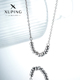 旭平不锈钢圆珠豆豆项链女高级感气质时尚 简约通勤款 锁骨链颈链