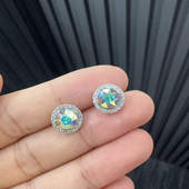 旭平一款 多戴仿水晶系列时尚 高级感精致优雅耳钉可拆卸