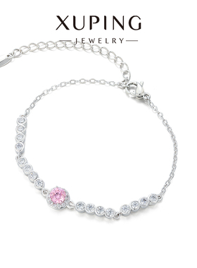 旭平彩宝系列圆形人造石手链时尚轻奢气质小众精致设计手饰