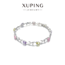 旭平彩宝系列藤蔓郁金香手链女生轻奢小众精致高级感手饰生日礼物