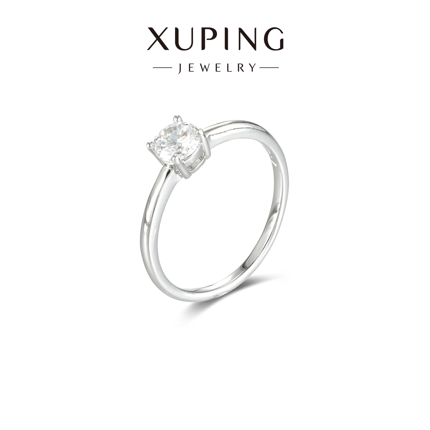 旭平简约ins气质单品时尚叠戴四爪合金戒指