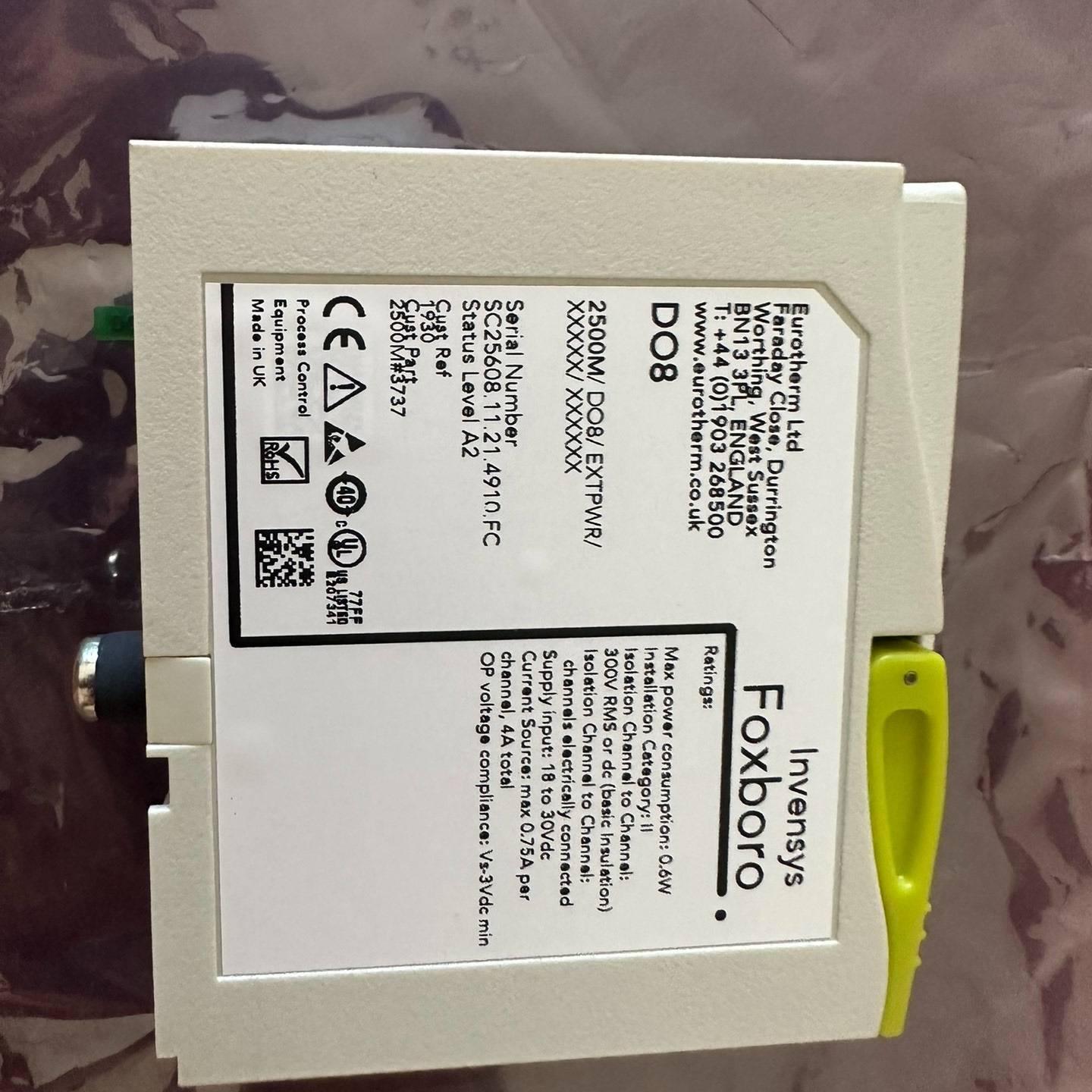 议价英国进口Invensys/FoxboroDO82500M/