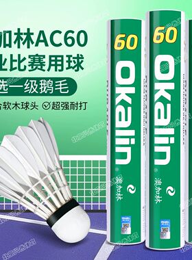澳加林AC60羽毛球耐打鹅毛球