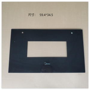 美的嵌入式一体烤箱微波炉BS5051W/BS5052W/BS5053W/A8玻璃门窗板