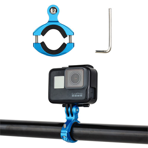 相机金属管夹单车夹, 适用于GoPro, Insta, DJI action等运动相机