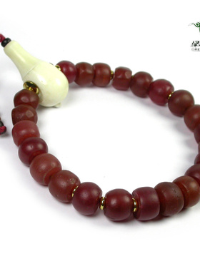 民族风手串琉璃珠不还价