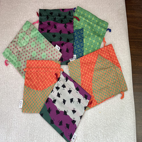 日单纪念大号中号束口收纳袋多款