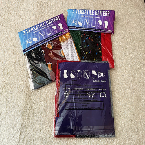 外贸出口  一组三个装 多用途面罩 脖套  款式多 随机发 不挑款