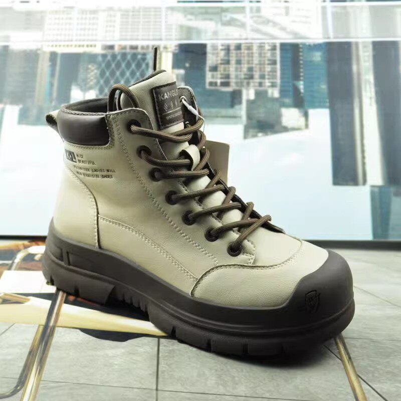 康龙女靴2023冬季厚底系带马丁靴2232423114棕2232423115黑