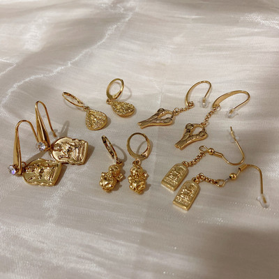 顶鼎泰牌泰国特色工艺品招手人缘鸟象神崇迪佛耳坠钛钢保色防过敏