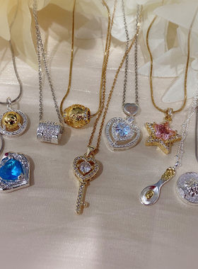 顶鼎泰牌泰国特色工艺品吸米星小金勺岁岁珠鸟拉胡四面佛葫芦项链