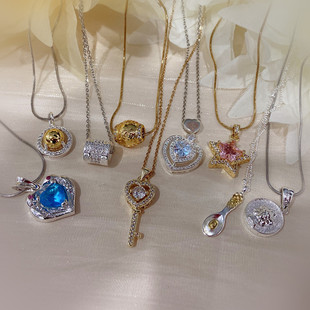 顶鼎泰牌泰国特色工艺品吸米星小金勺岁岁珠鸟拉胡四面佛葫芦项链