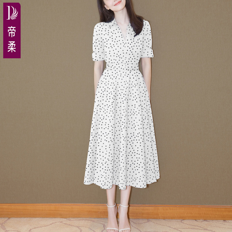 2025夏季新款年轻妈妈连衣裙中年少妇女装时尚25至30-35-40到45岁