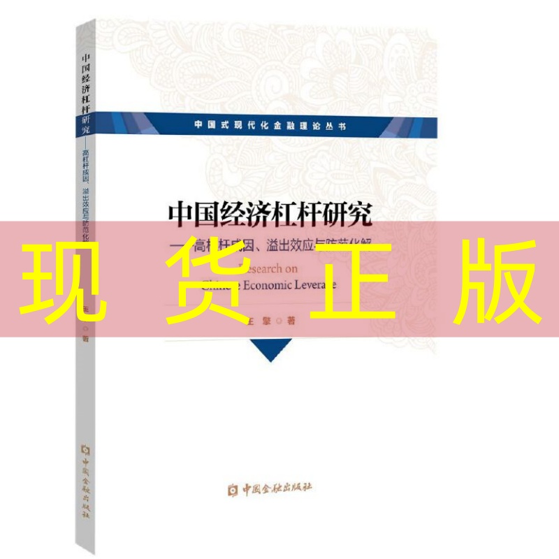 现货正版 中国经济杠杆研究:高杠杆成因、溢出效应与防范化解 王擎中国金融出版社9787522026886