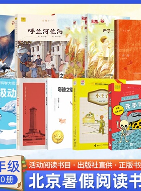 2024北京暑假阅读书单 五年级 孤狼战舰元素周期表 奇迹之夏 红色纪念日  呼兰河传 许你一个未来