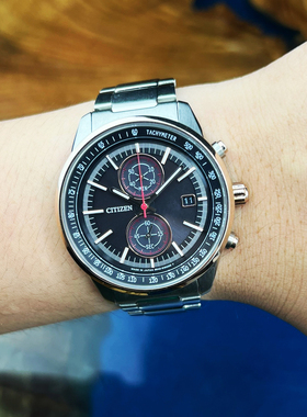 正品西铁城AT2140-55L男士CA0775-87X光能动腕表CA7047-86E码表