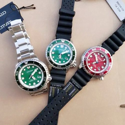 潜水表光动能水鬼男表运动