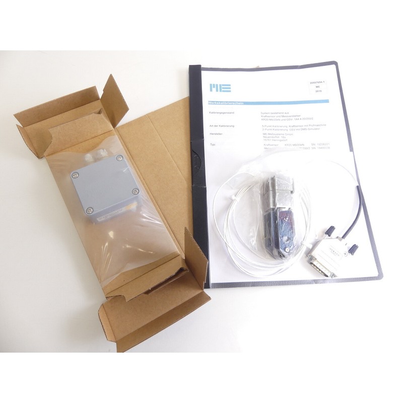 ME-Me?systeme KR20 M8 / 20kN + GSV-1A 4-20 / 250 / 2 - ungeb