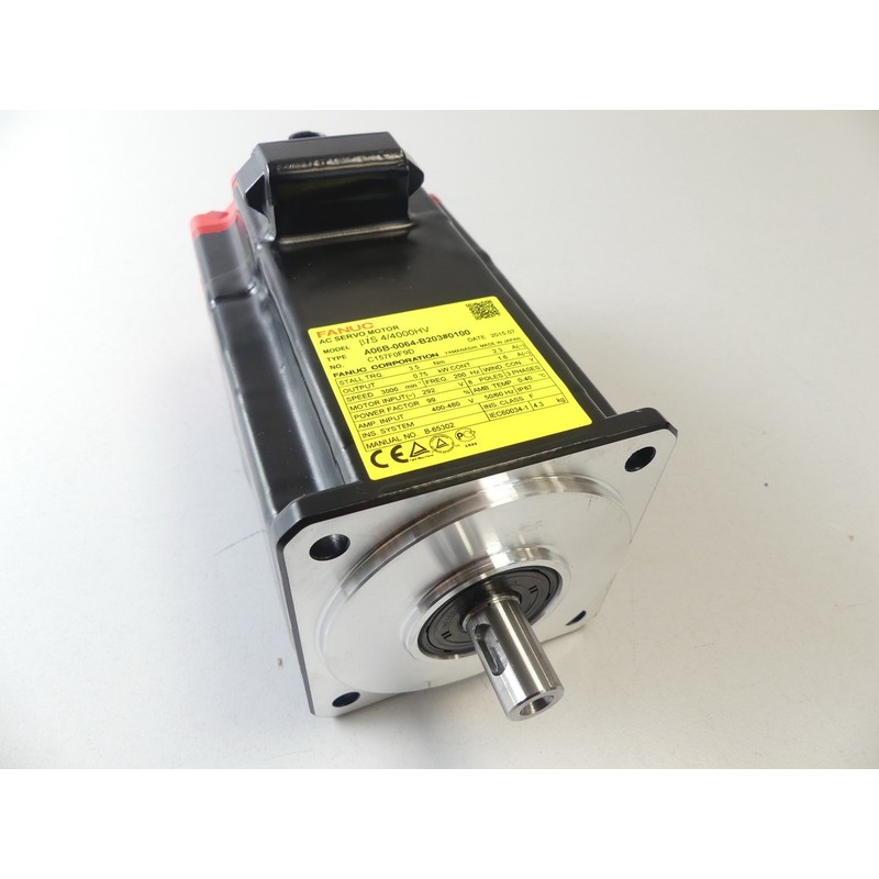 Fanuc A06B-0064-B203 AC Servo Motor C157F0F9D + A860-2020-T3