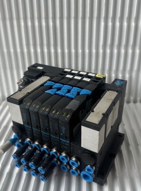 1x Festo Ventilinsel CPA14-VI 174001 + 5x CPA14EV2 173994