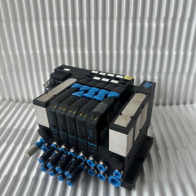 1x Festo Ventilinsel CPA14-VI 174001 + 5x CPA14EV2 173994