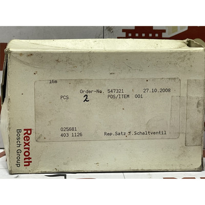 Rexroth Reparatursatz / Repair Kit 3621260012