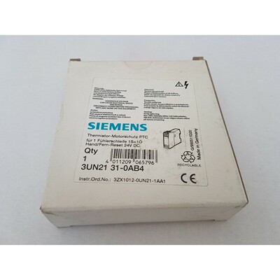 Siemens PTC Auswertung Motor Thermistorschutz 3UN21310AB4 Ne