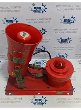 MEDC Pinxton 火灾报警器,扬声器 NG16 6JF(15 瓦)/灯 XB11 UL110
