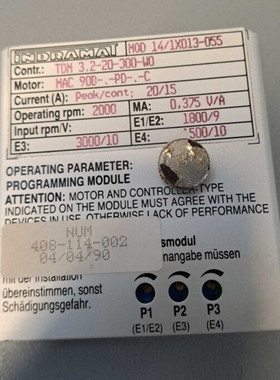 M0D141X013055 - Indramat - Mod 14/1X013-055/Module 408-114-0